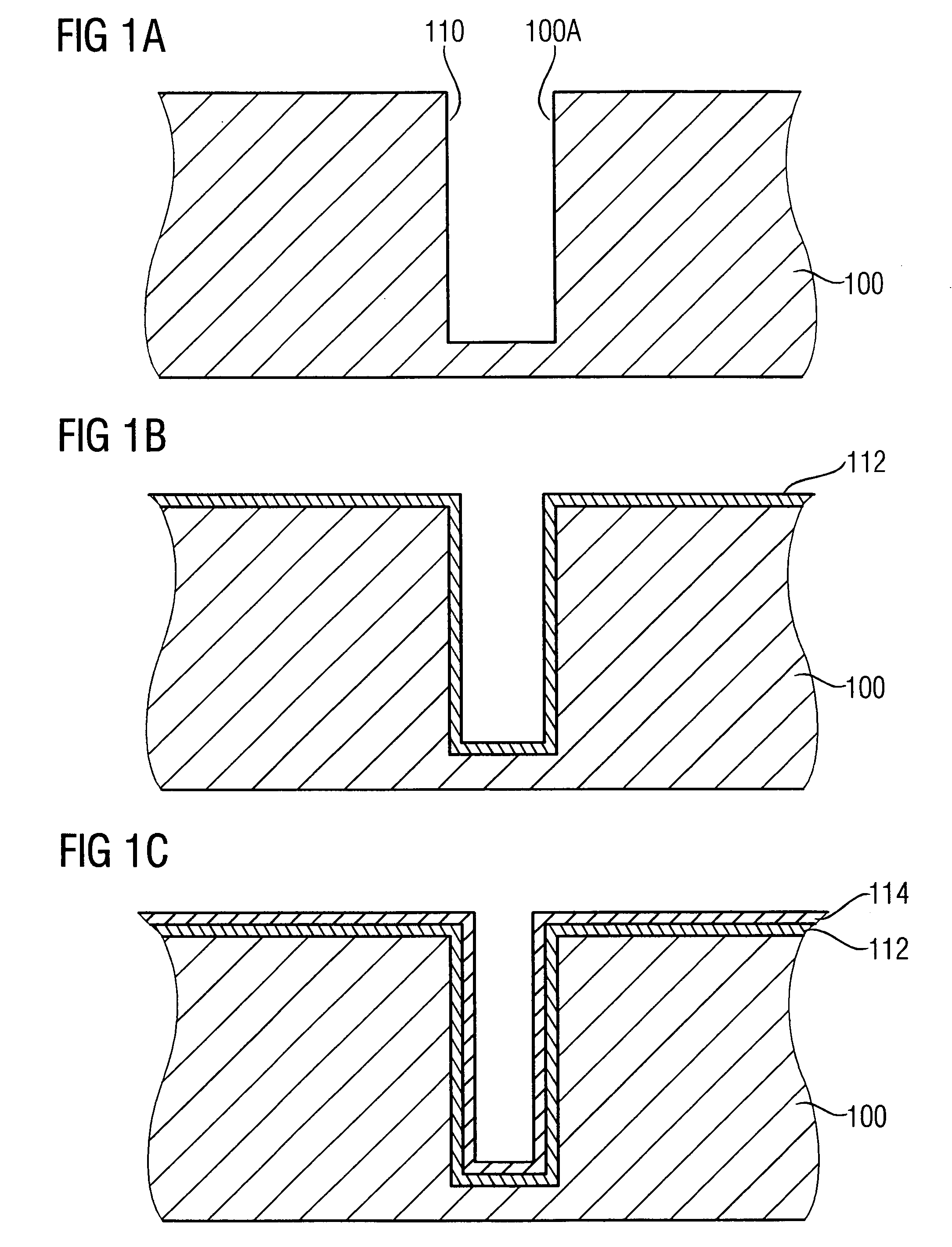 Method for fabrication of a contact structure