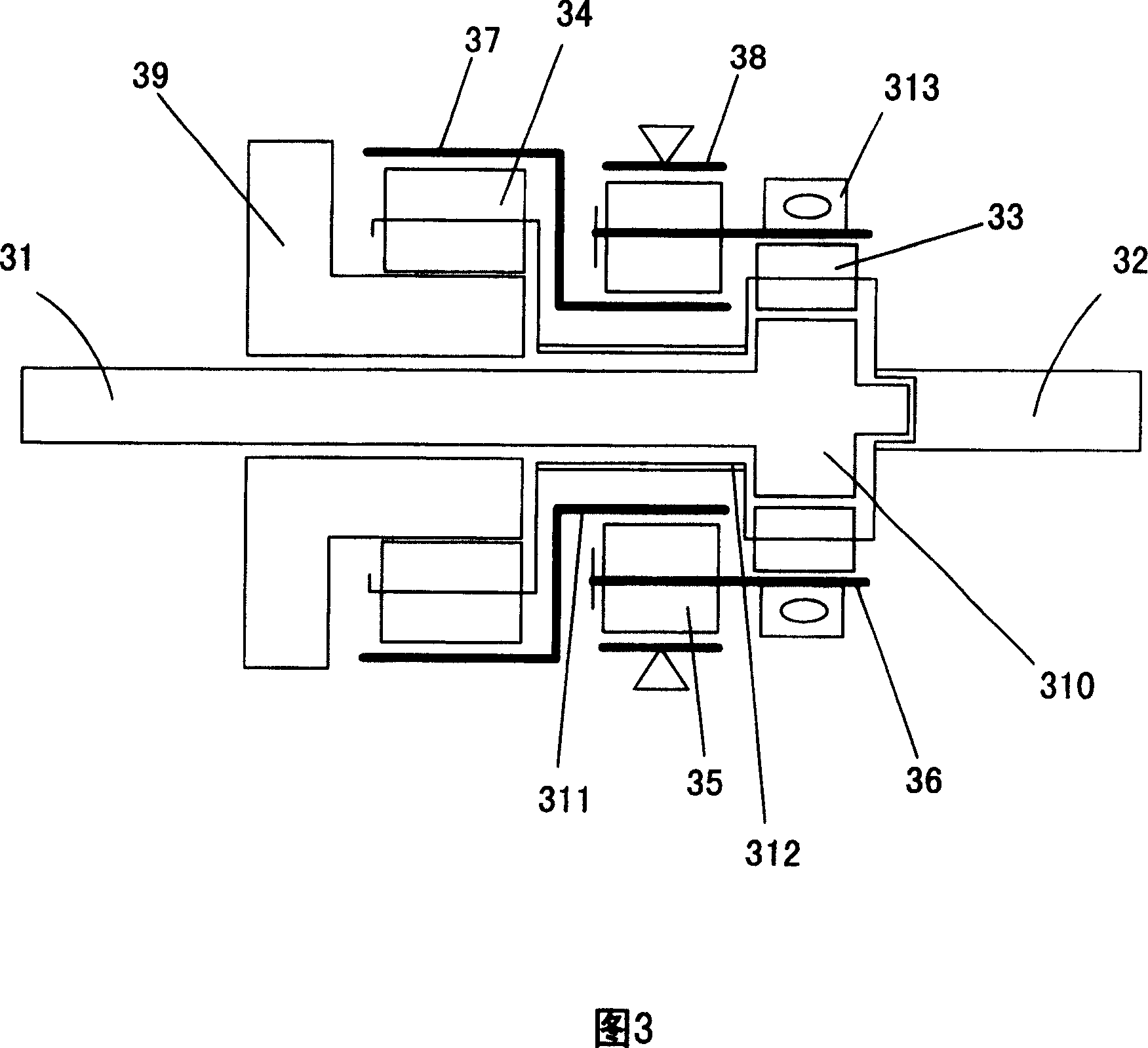 Progresive stepless variable speed gear