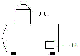 Full-automatic oil-pumping liquid adding and draining device