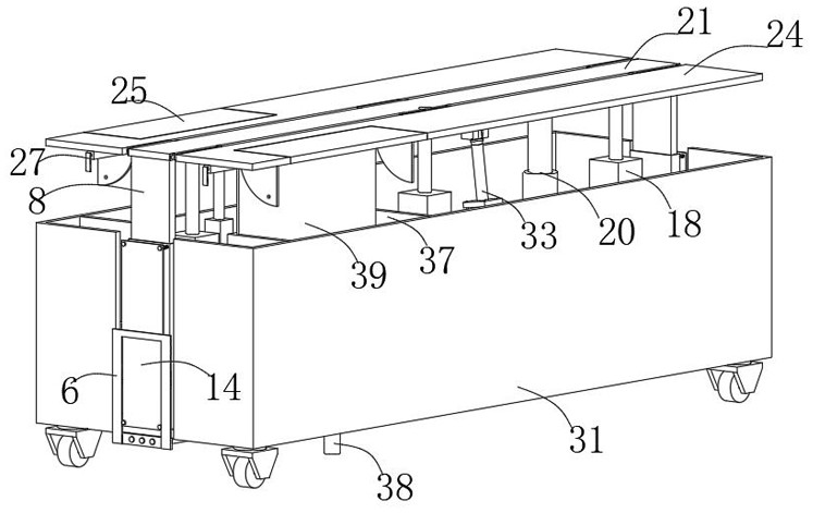 Multifunctional gastric lavage bed