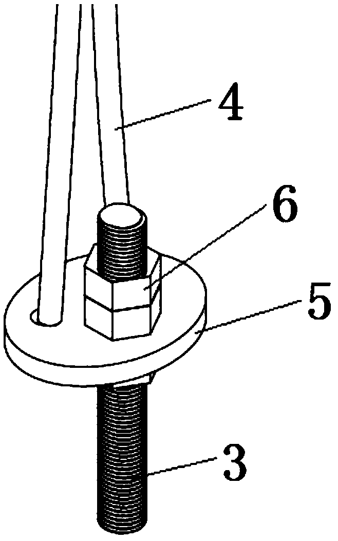 An anti-drift structure for buried storage tanks