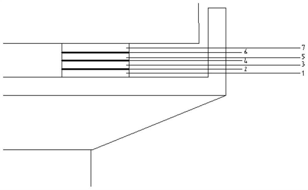 Damping bridge bearing and preparation method thereof