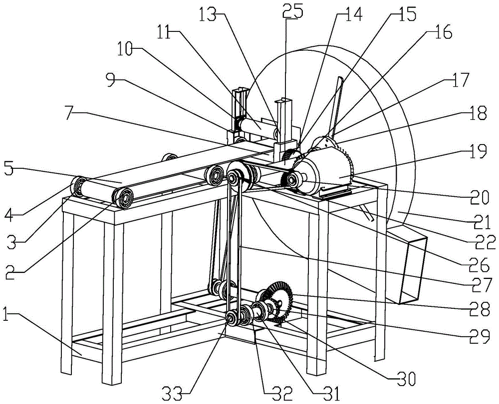 Efficient lawn shredder