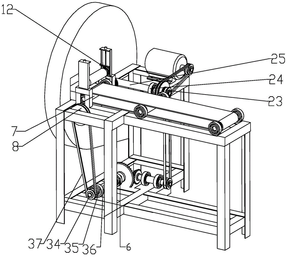 Efficient lawn shredder