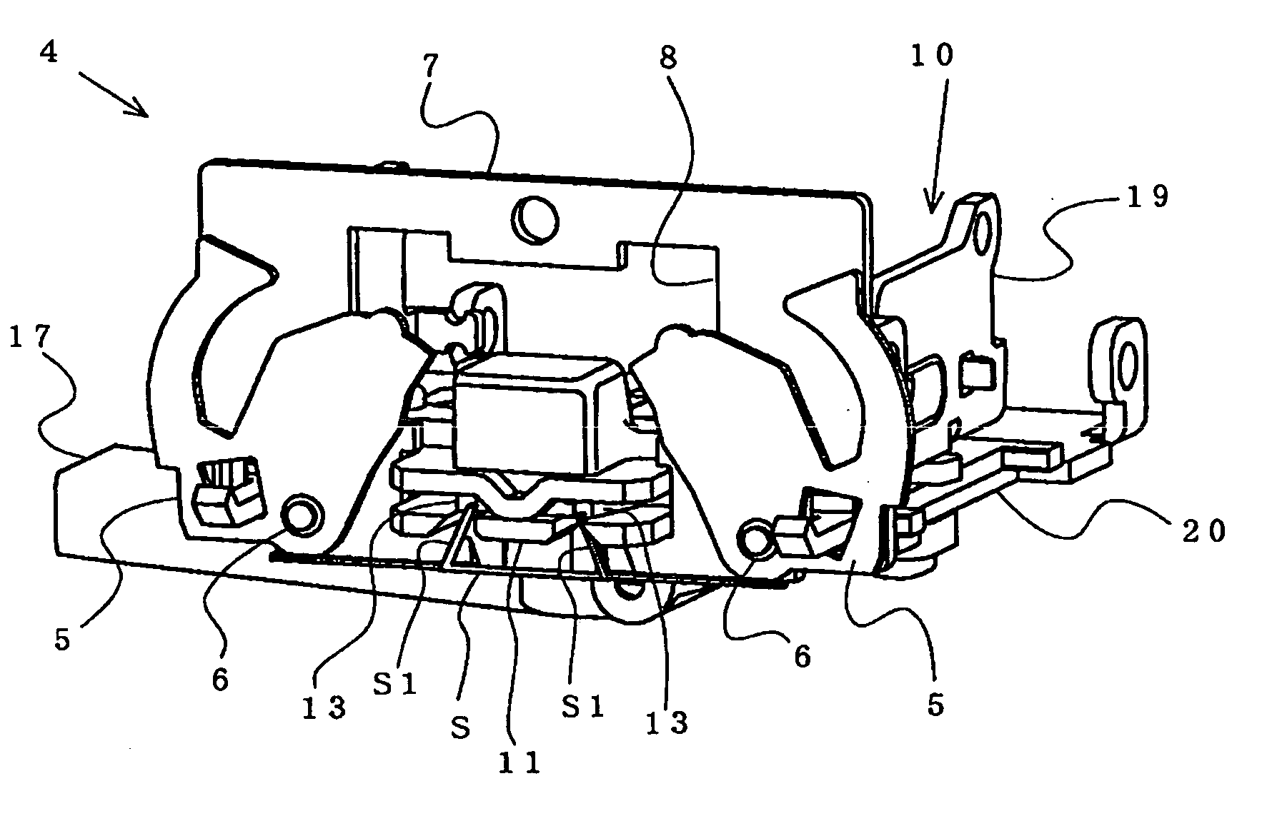 Cutter unit of stapler