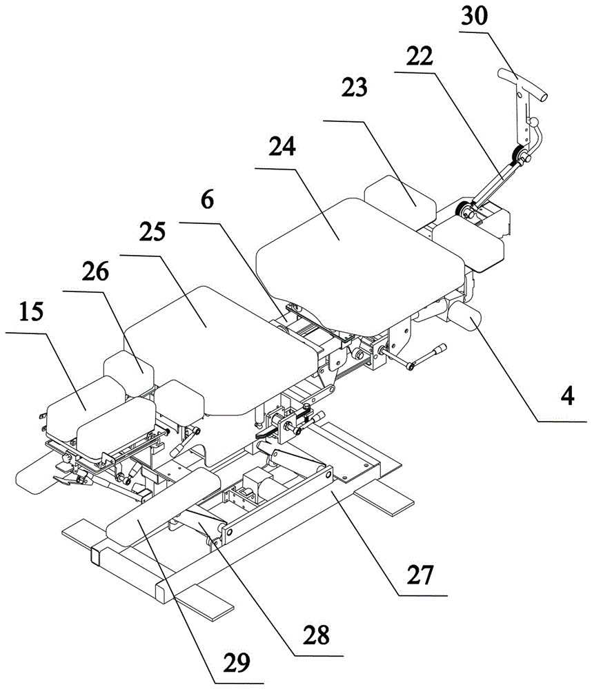 Spinal correction bed