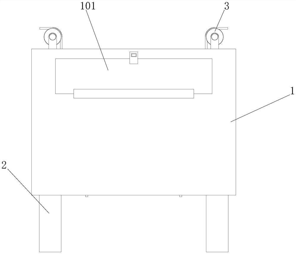 Paper for replacing triamine paper and preparation device of paper for replacing triamine paper