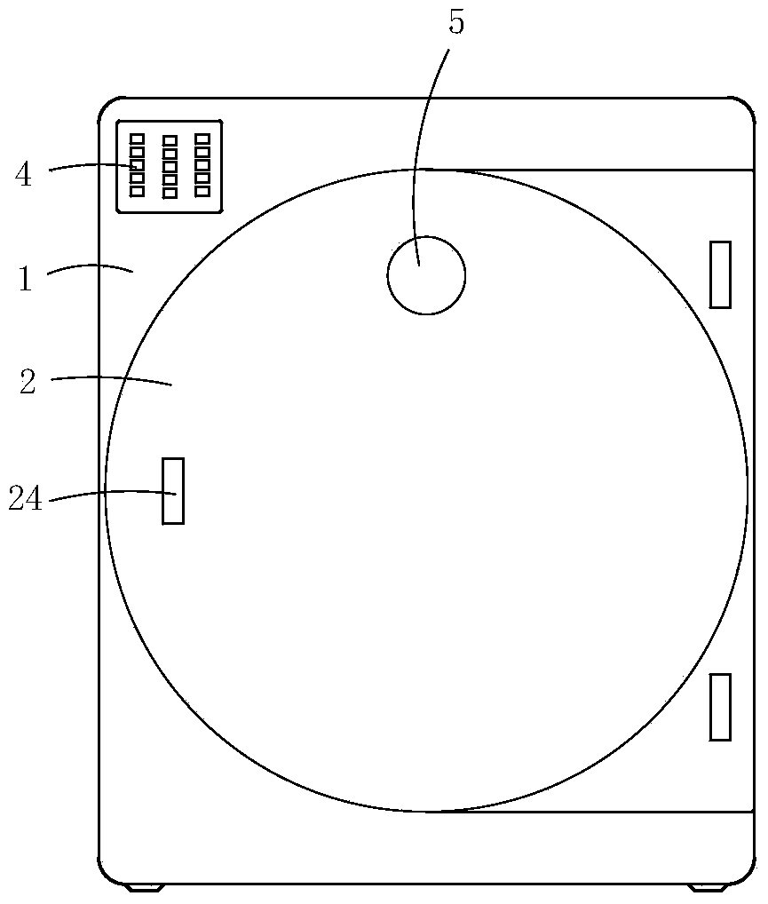 Vacuum storage cabinet and working method thereof