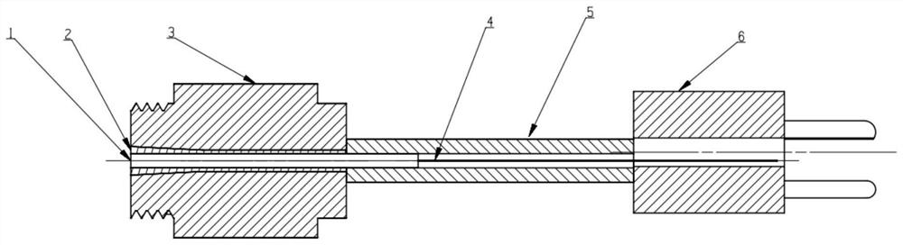 Impact-resistant fast-response thermocouple