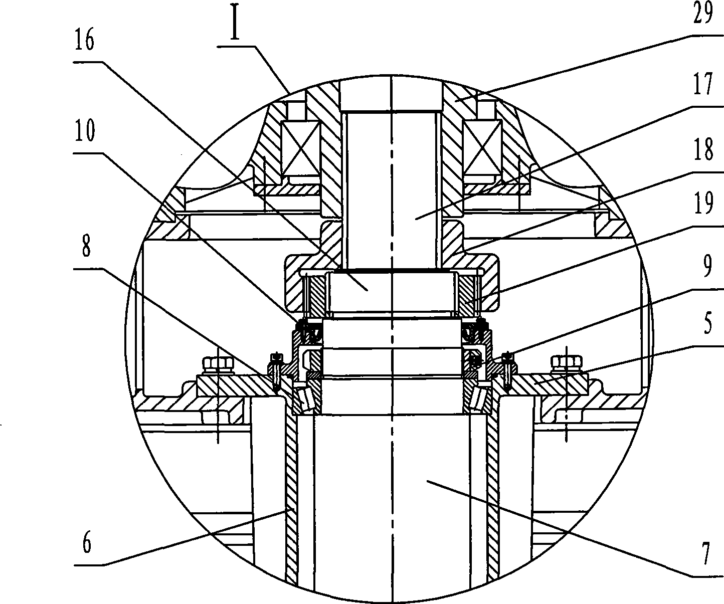 Combined jet impeller underwater aeration machine