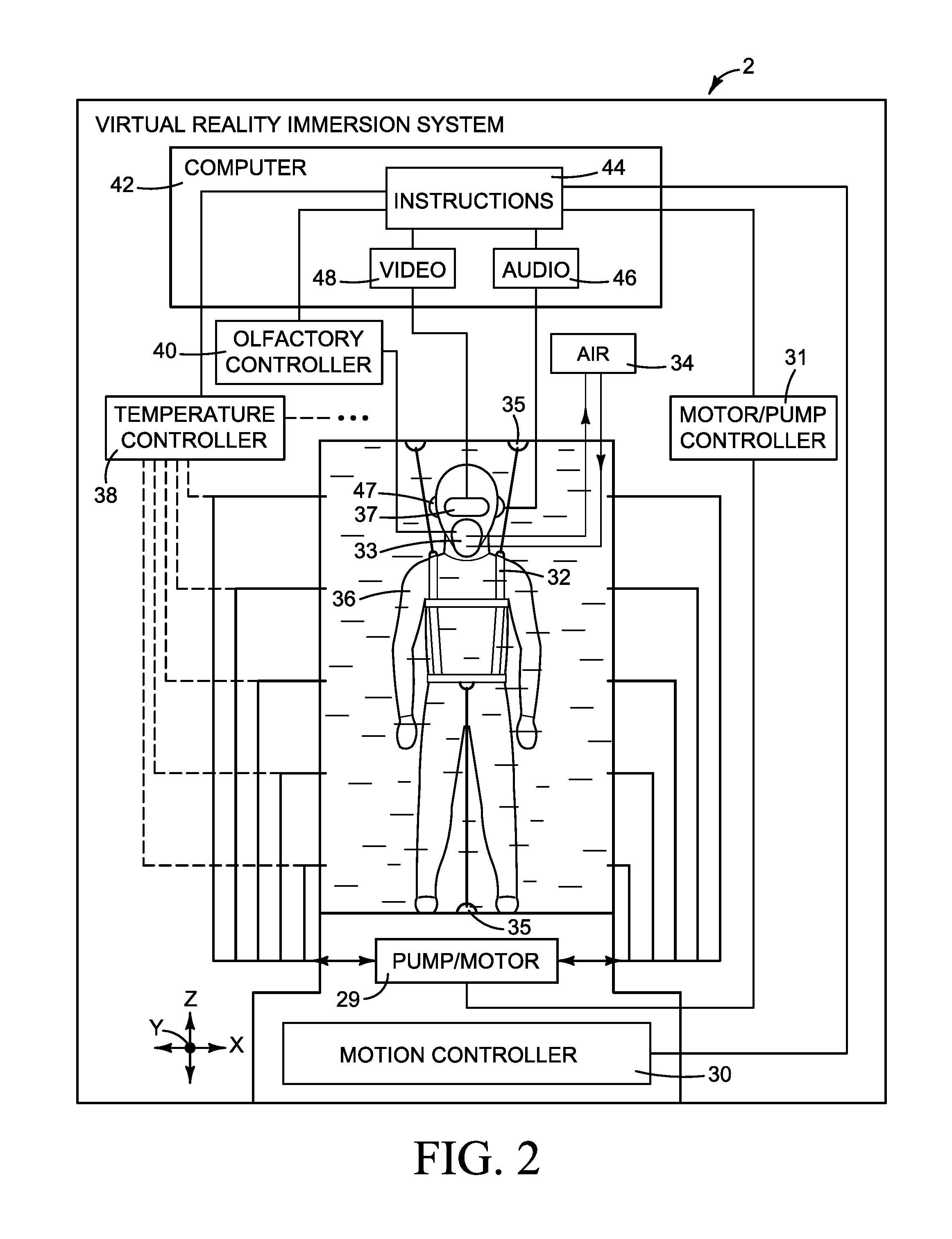 Virtual reality enhancement device