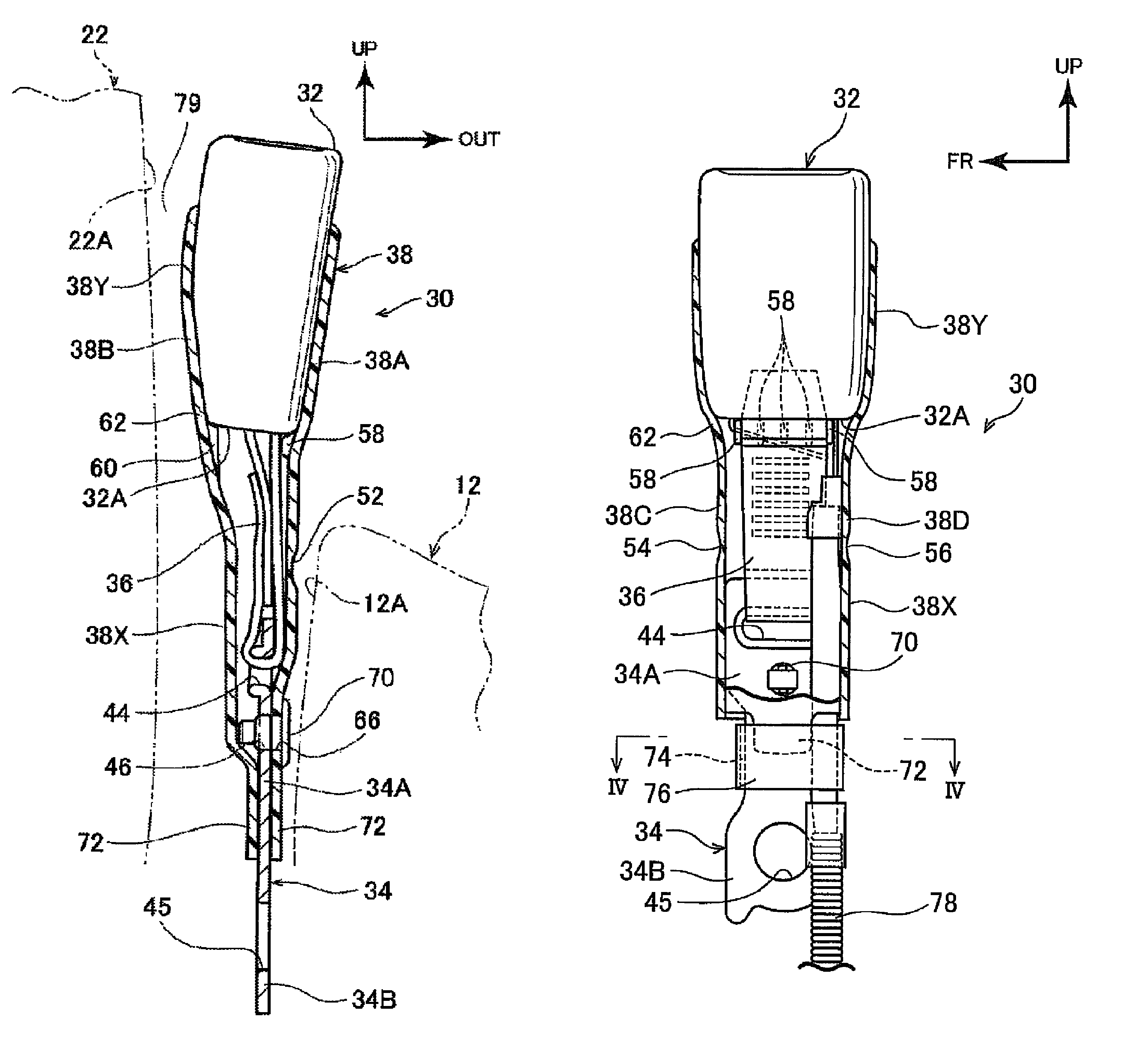 Vehicle buckle support apparatus