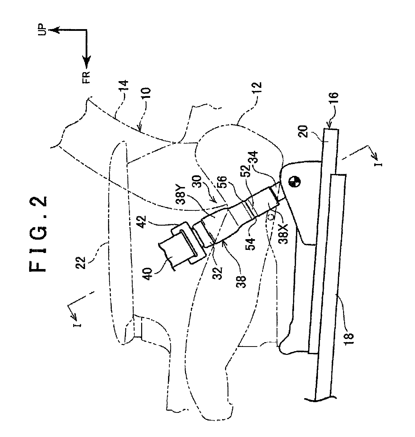 Vehicle buckle support apparatus