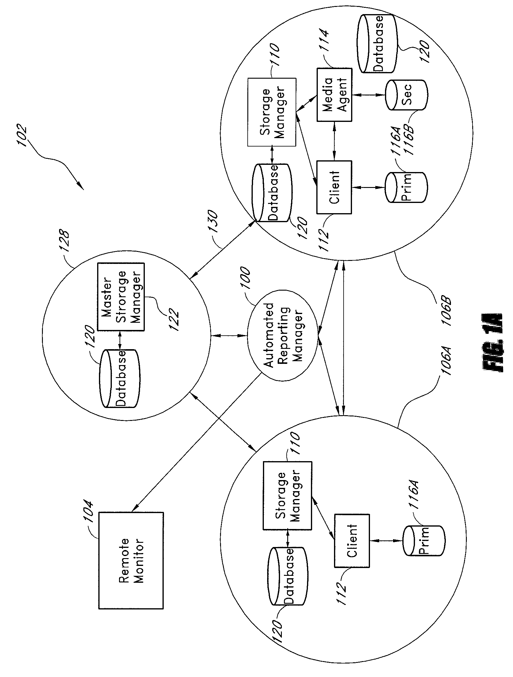 Systems and methods for remote monitoring in a computer network and reporting a failed migration operation without accessing the data being moved