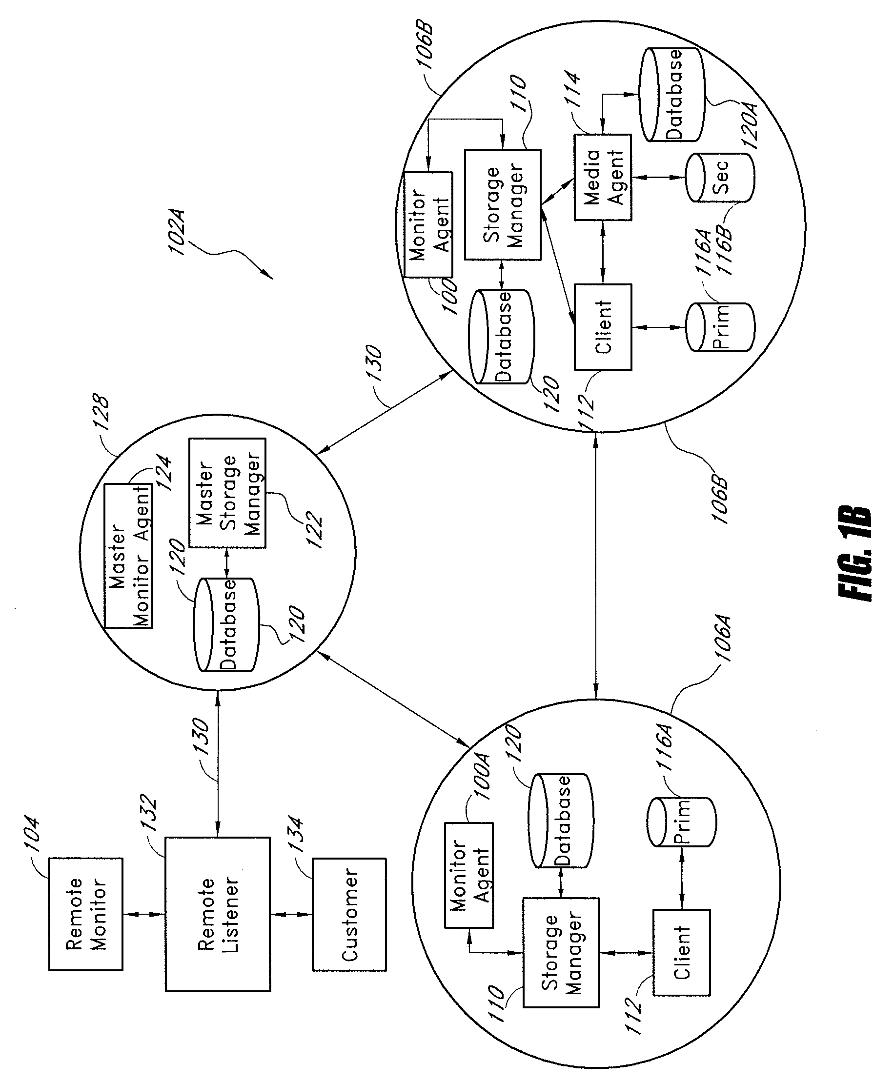 Systems and methods for remote monitoring in a computer network and reporting a failed migration operation without accessing the data being moved