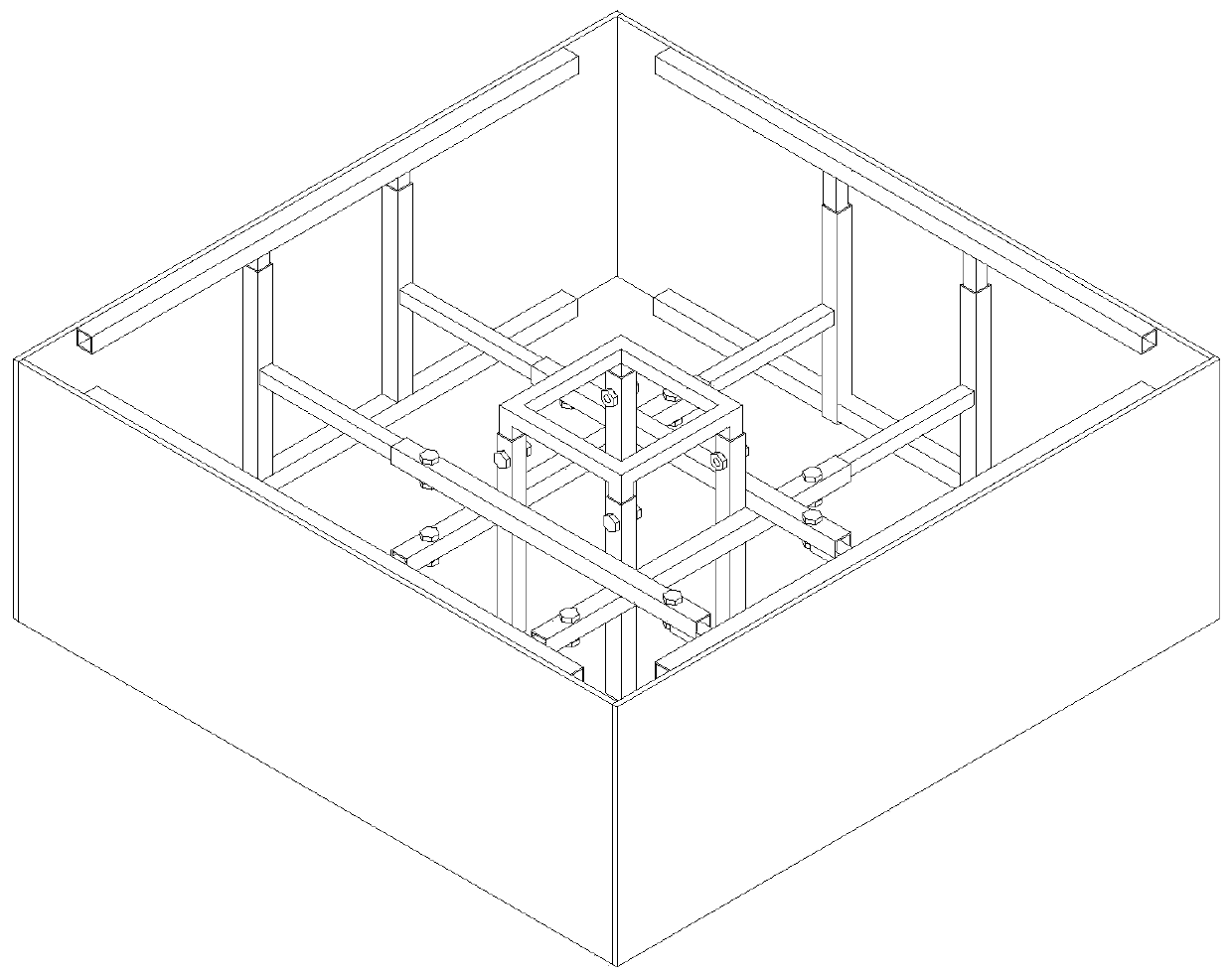 Stretchable turnover mold for fabricated building