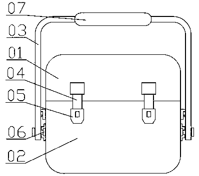 Kit for determining lipoprotein-associated phospholipase A2 through double antibody sandwich method