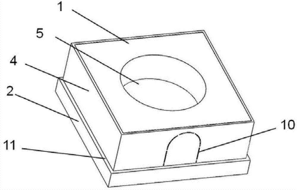 Combined type box-packed wine bottle support