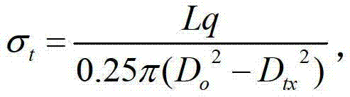 Tubing string service life prediction method