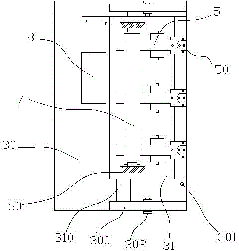 Microphone sorting device capable of charging automatically