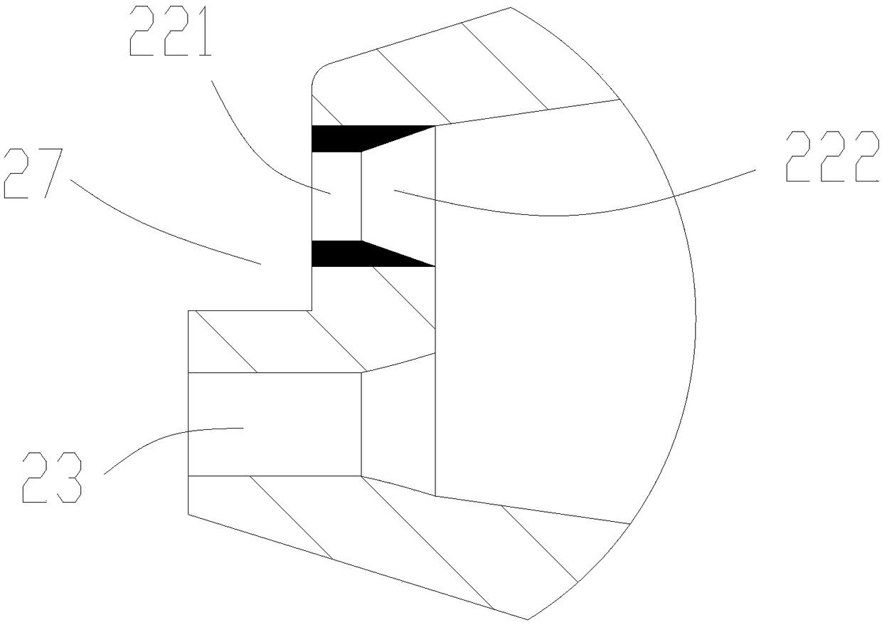 Semi-extruded one-step extrusion forming mold for flame-retardant 8-shaped optical cables