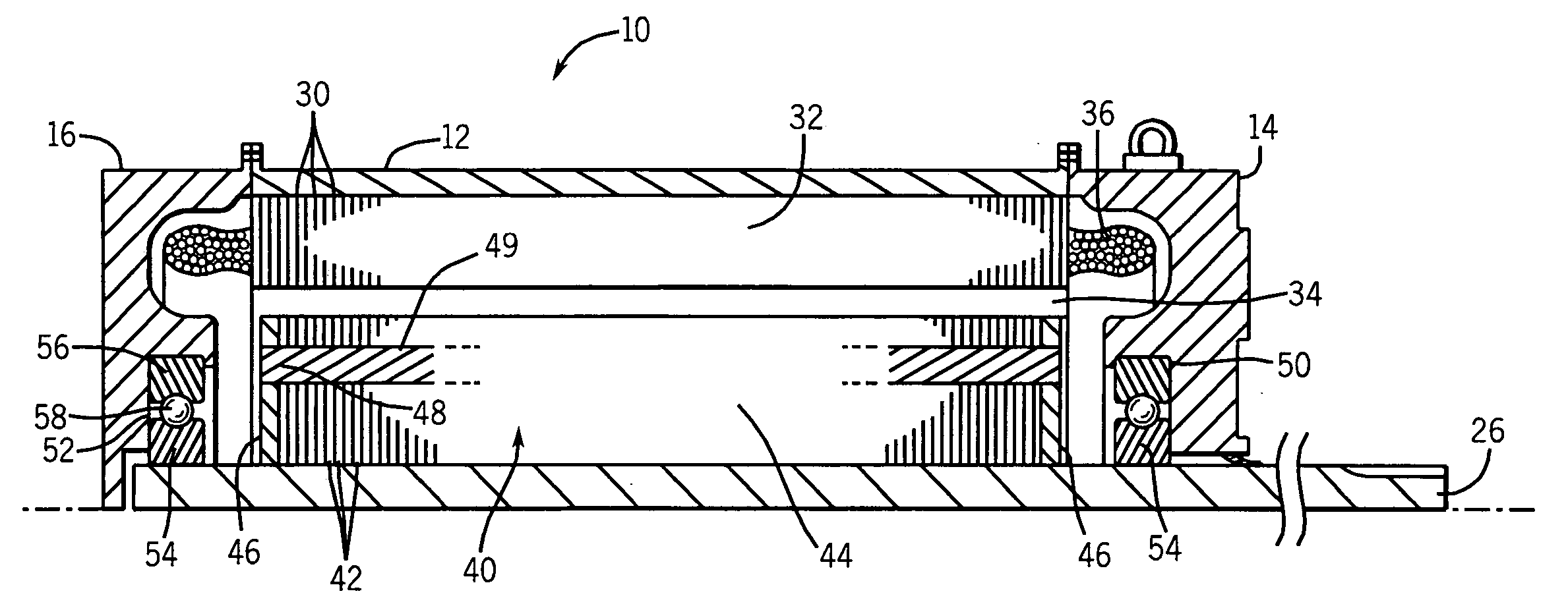 Electric motor having different stator lamination and rotor lamination constructions