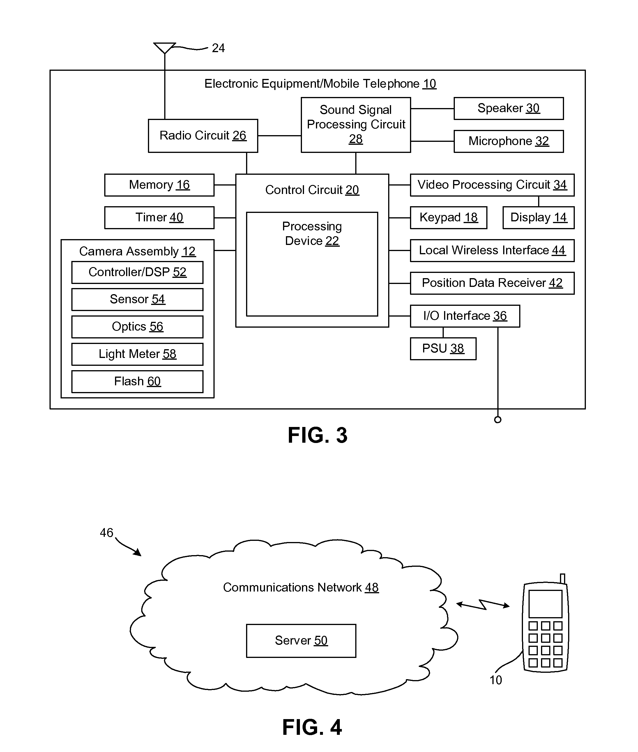 System and method for camera metering based on flesh tone detection