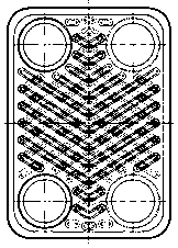 Plate type heat exchanger and plate type laminated sheet thereof