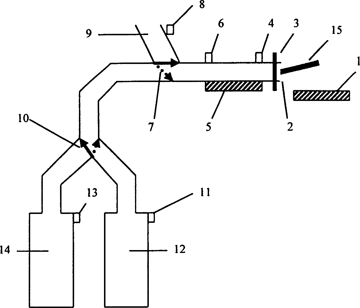 Ticket card recovering device for automatic ticket checker