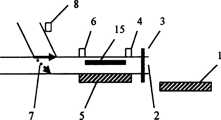 Ticket card recovering device for automatic ticket checker