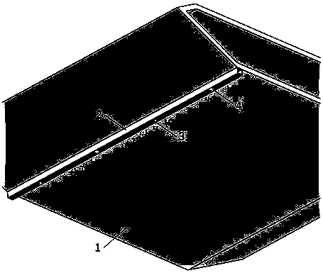 Breathing unit flow control device based on large-span bridge wind field three-dimensional spreading disturbance