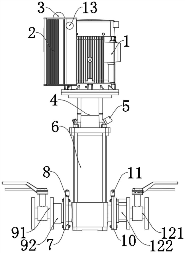 Digital integrated internet-of-thing permanent magnet variable frequency pump