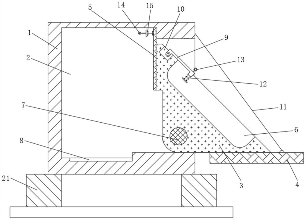 Shoe showing stand and using method thereof