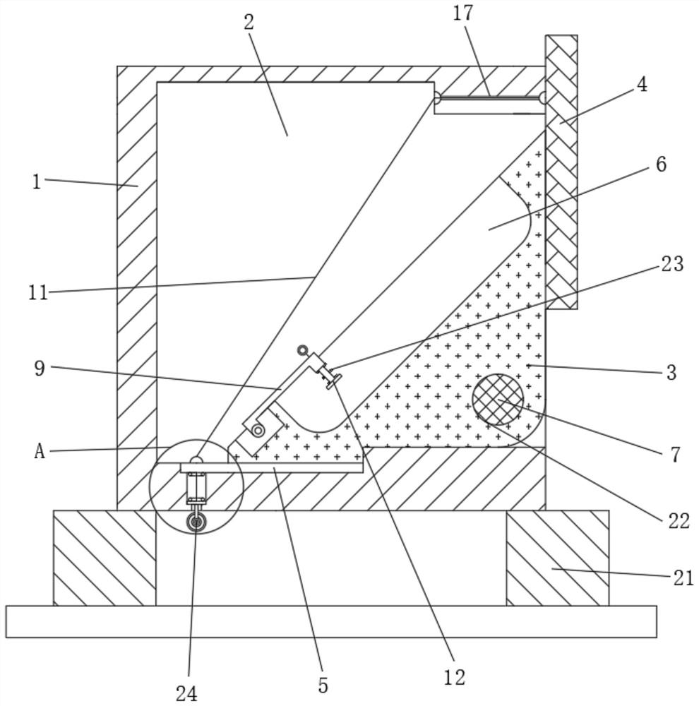 Shoe showing stand and using method thereof