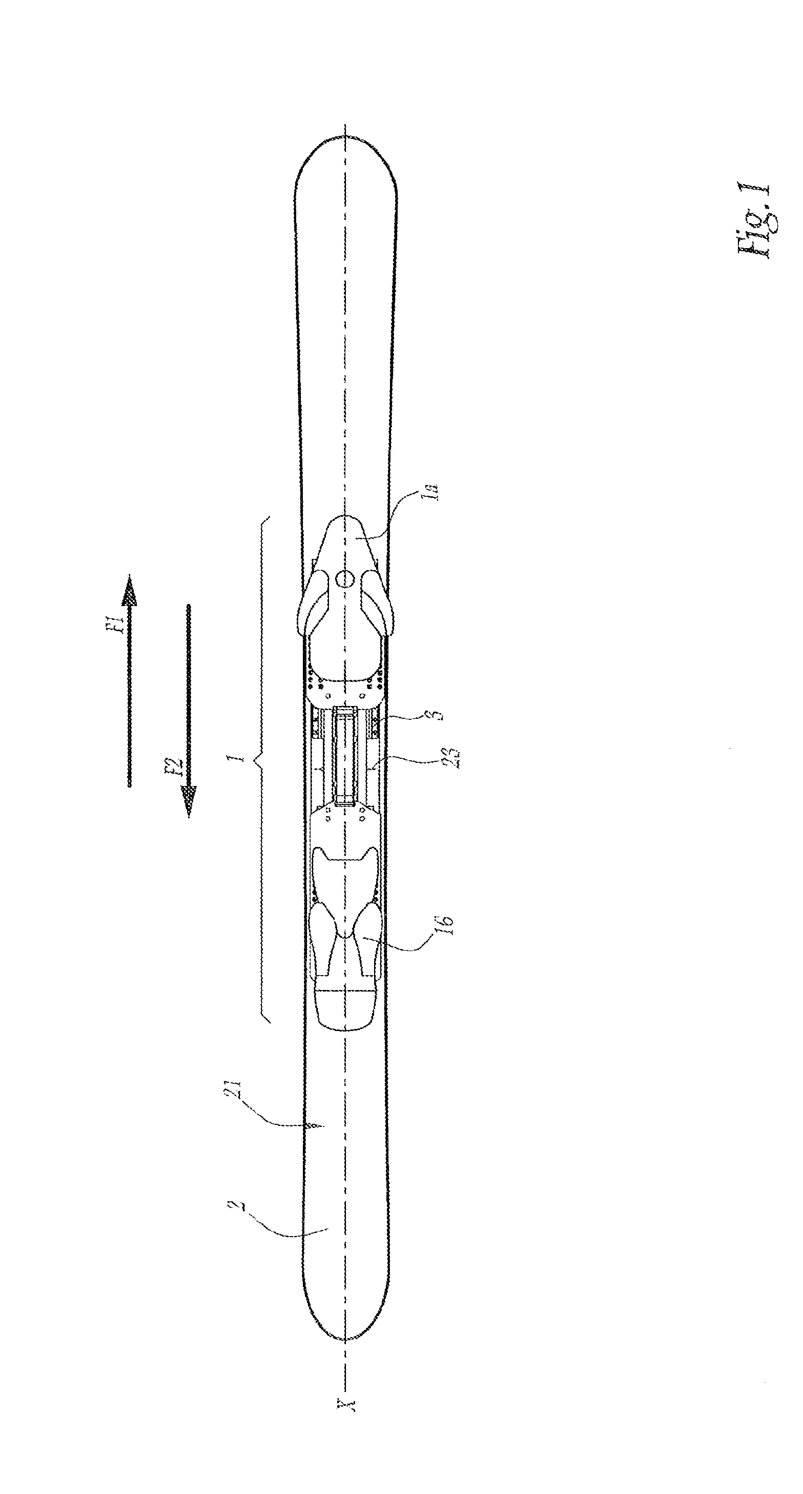 Binding for a boot on a gliding board and a gliding board equipped with such binding