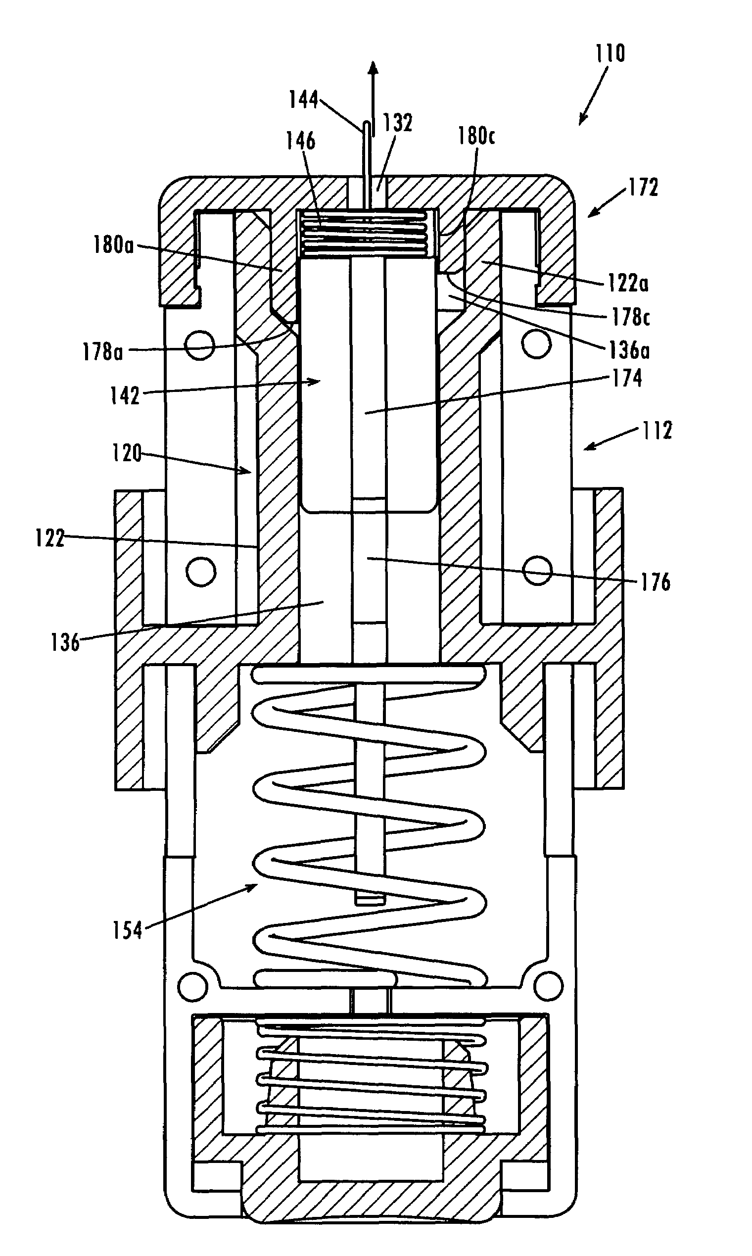 Lancing device with floating lancet