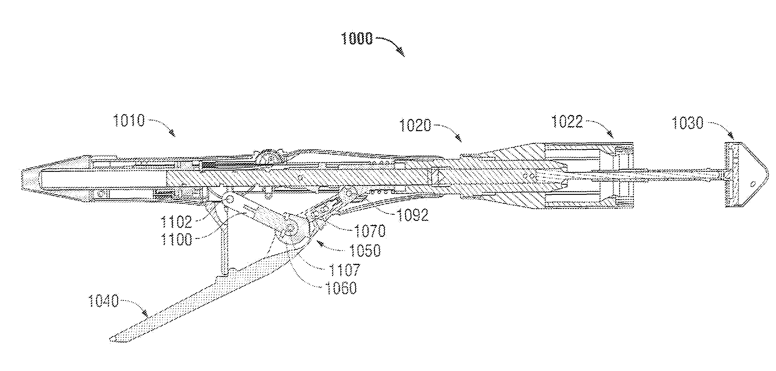 Ratcheting mechanism for surgical stapling device