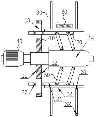 Machining and feeding mechanism of suspension frame assembly of electric vehicle