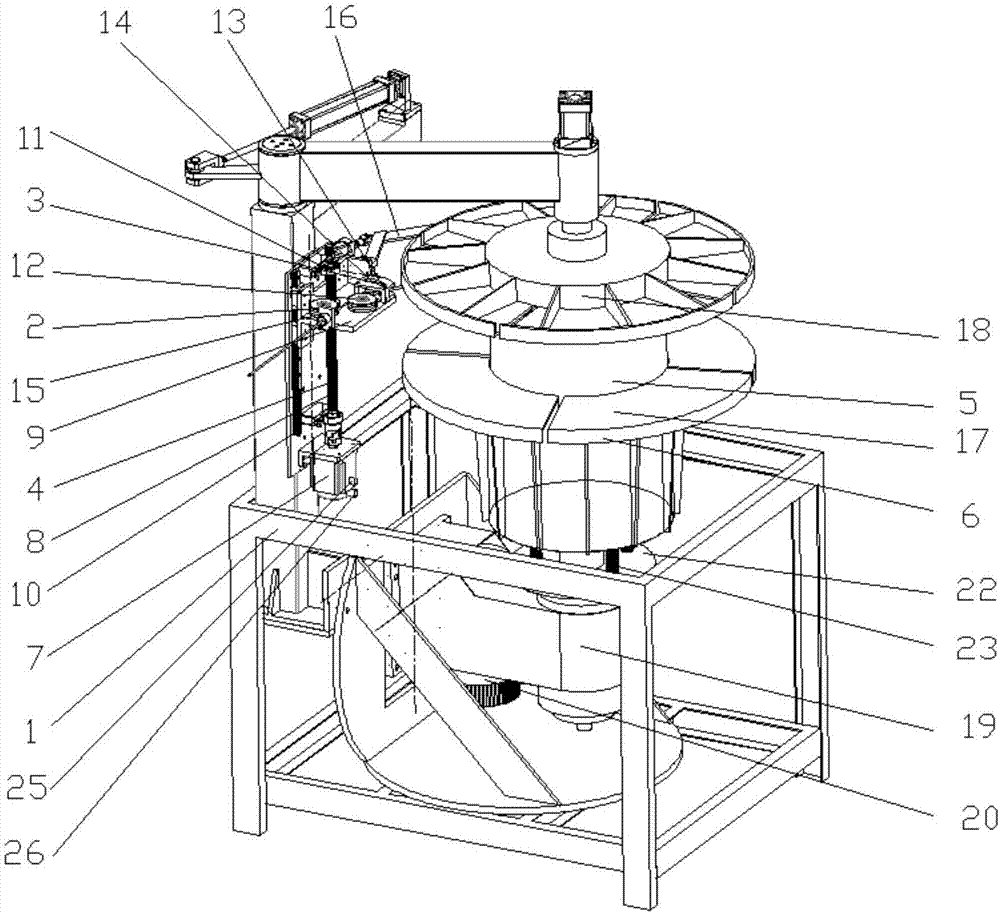 Metal-tube sectional material rewinder