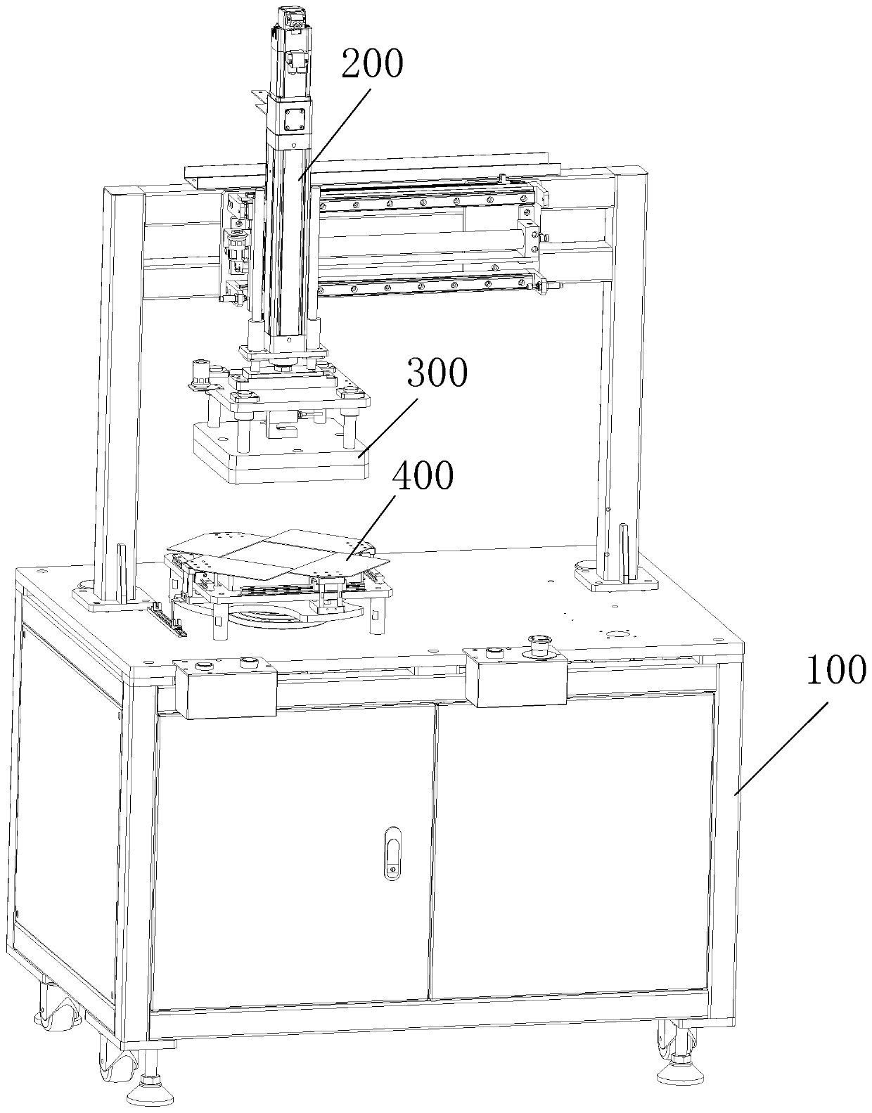 Graphene-fold-body forming device