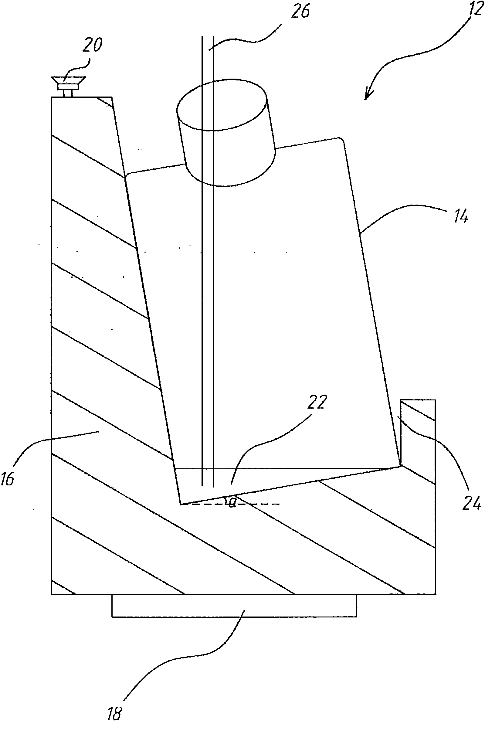 Liquid crystal residue alarm system and method thereof