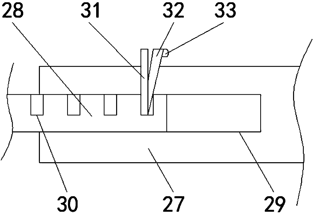 Livestock hoof trimming fixing device for husbandry