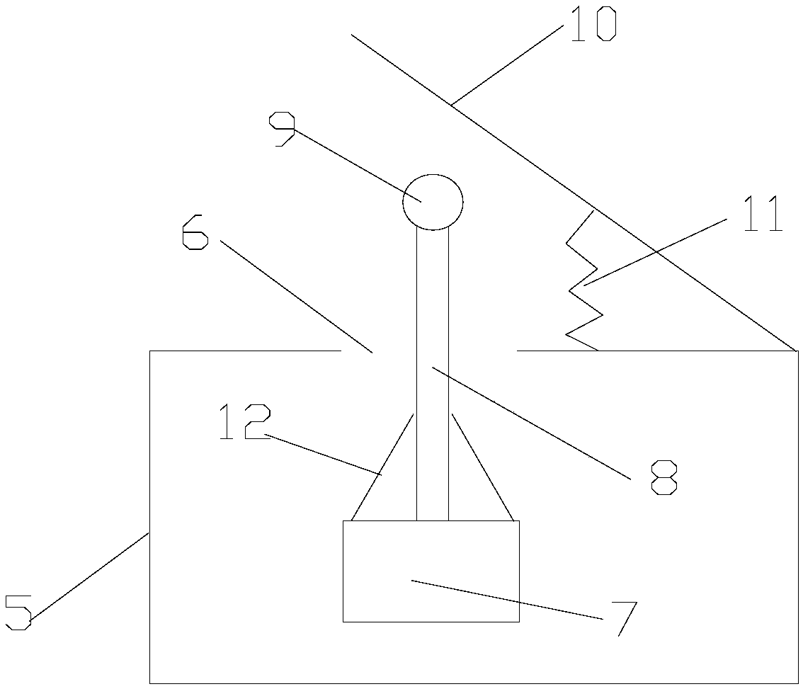 Railway train operation switch split prevention warning device