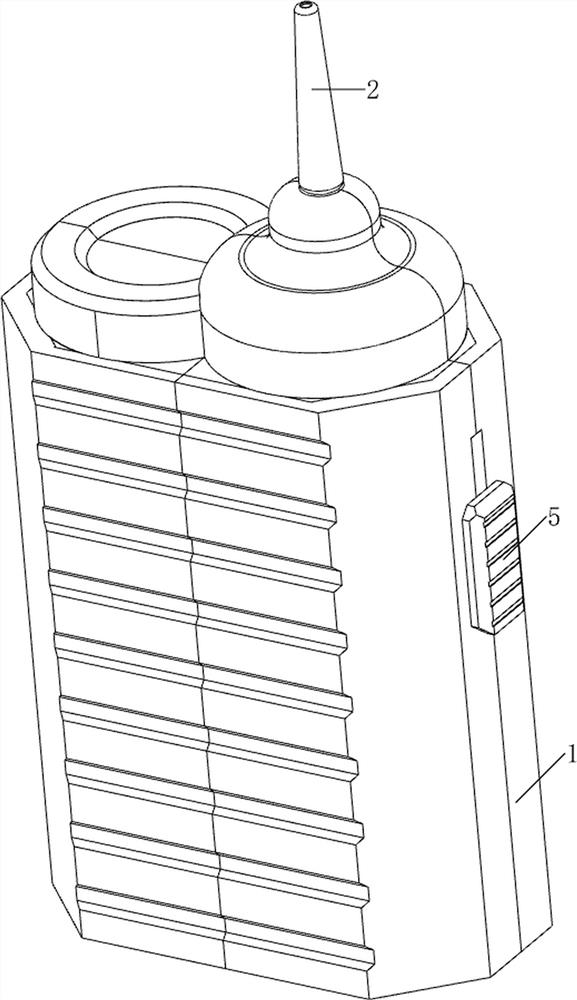 Portable reagent injection device for clinical laboratory