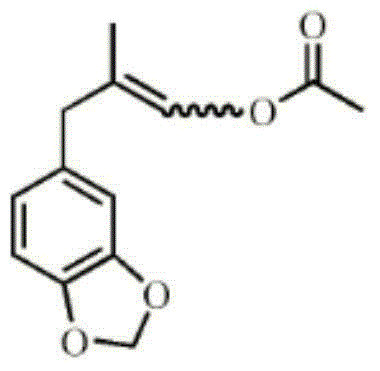 Synthesis process for novel heliotropin monoester