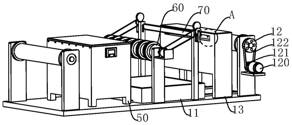 An anti-knotting device and working method for textile yarn carding