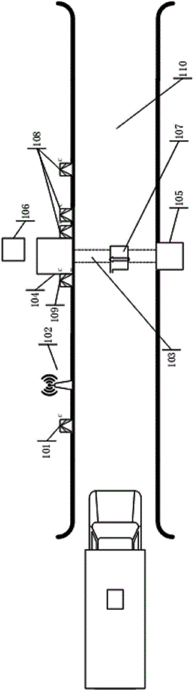 System and method for conducting radiation scanning on moving target and data information tag