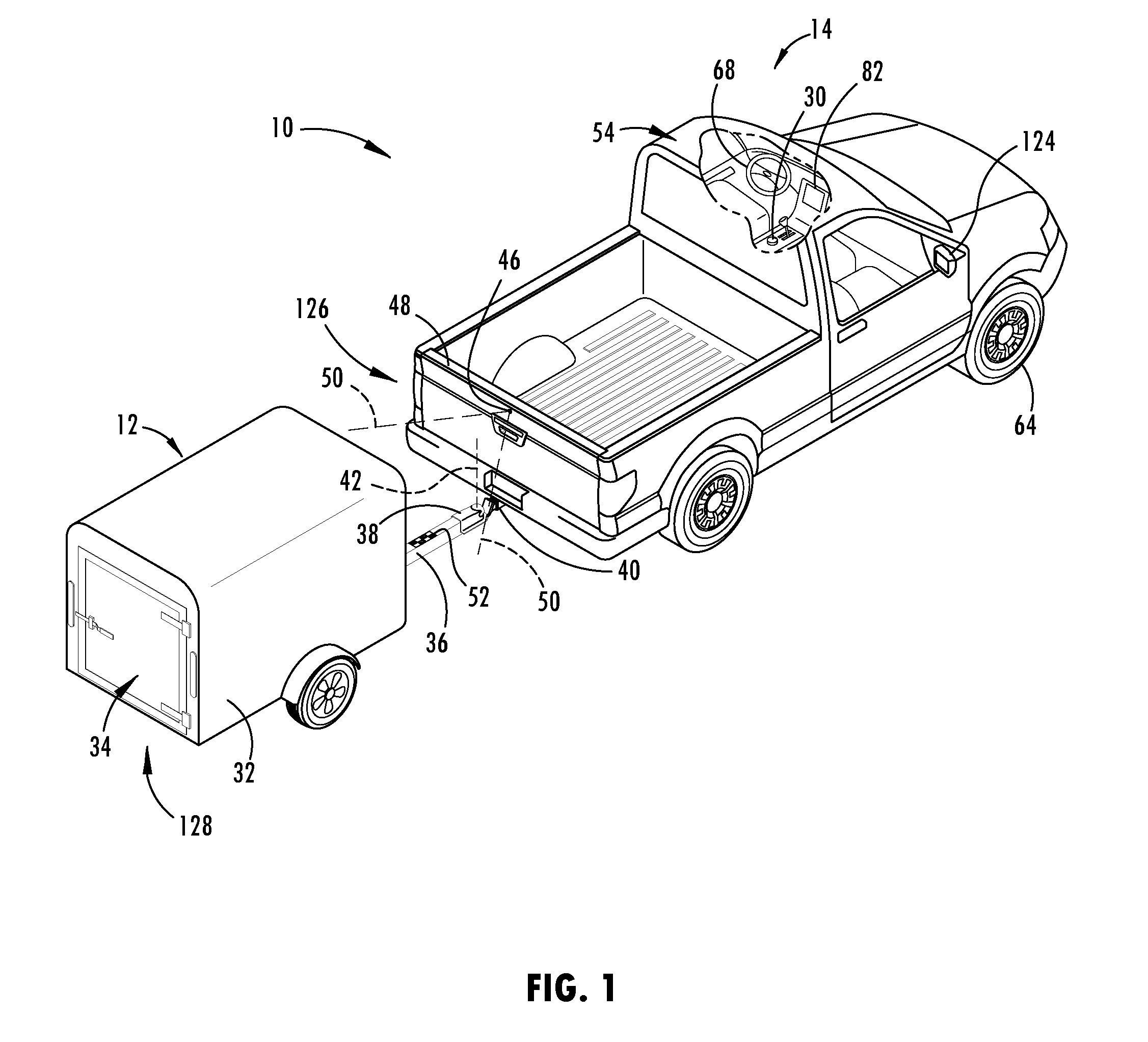 Object avoidance for a trailer backup assist system