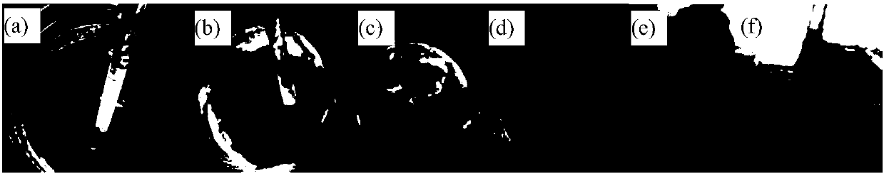 Composite treatment method of radioactive waste oil