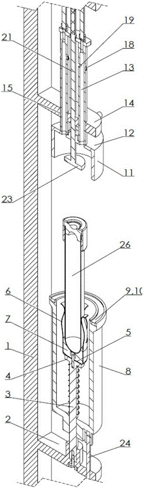 Automatic vacuum covering device suitable for single blood collection tube line production